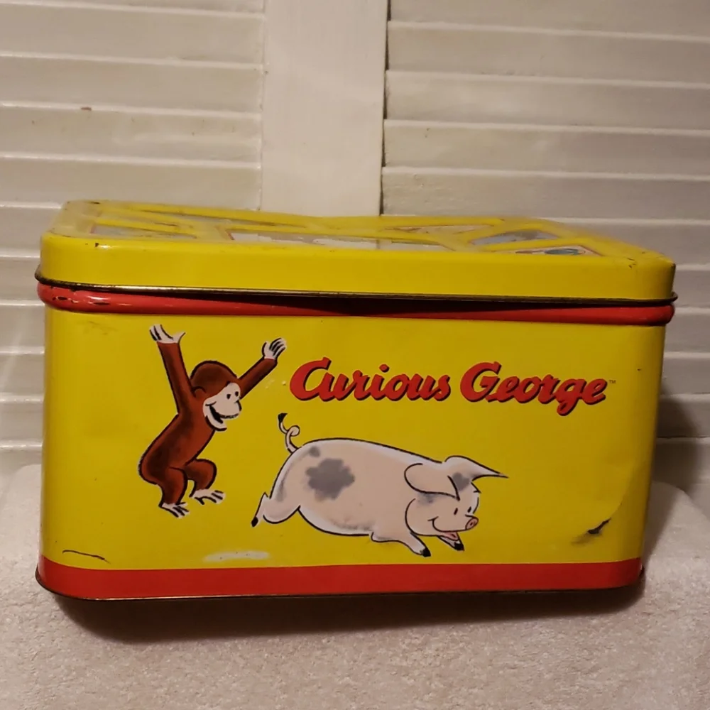 Vintage Curious George Toychest